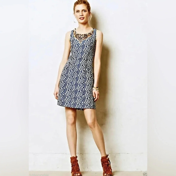 MOULINETTE SOEURS by ANTHROPOLOGIE Mulberry Road Dress - Picture 3 of 11